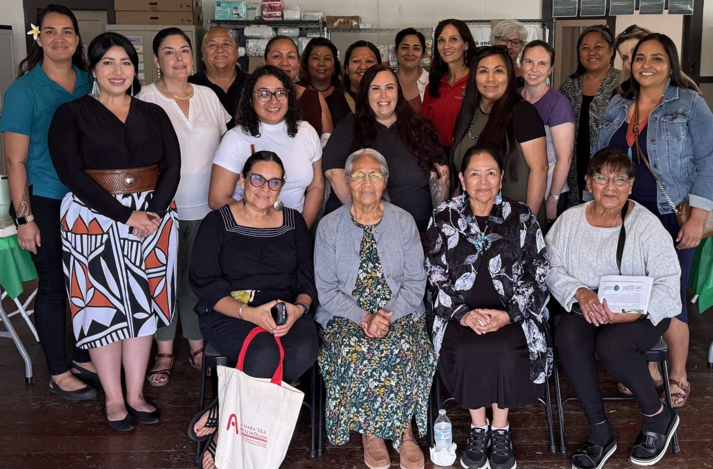 Pueblo of Jemez and Delegation of New Mexico's representatives and Tutu and Me team on Hawaii Island