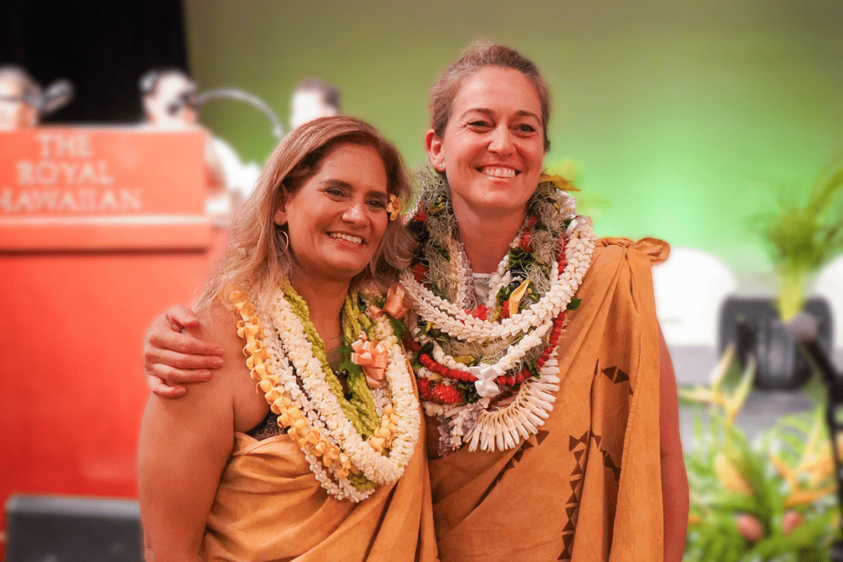 Kumu Michelle Pieper and Carla Houser honored as Ulu Hana Pewa Awardees